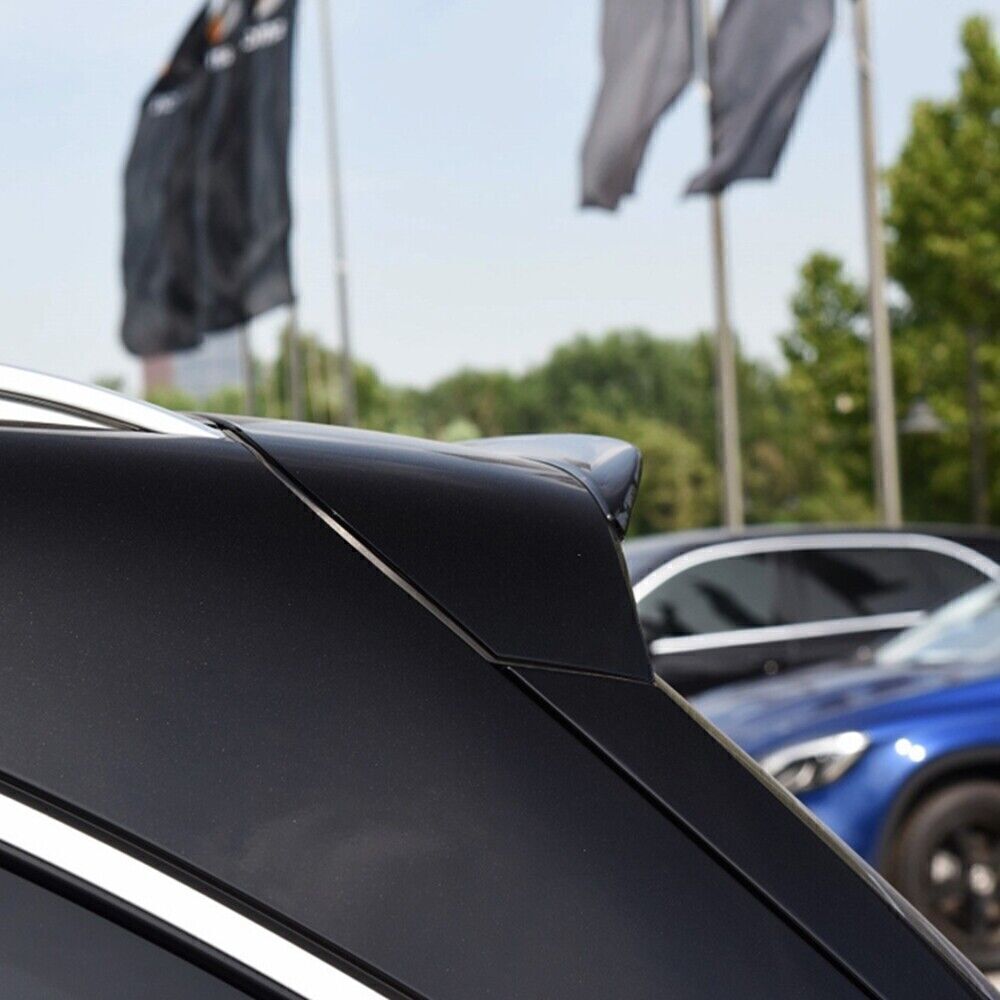 1Pc Black Car Rear Spoiler Lip For Mercedes-Benz X253 GLC200 GLC43 AMG 2016-2022