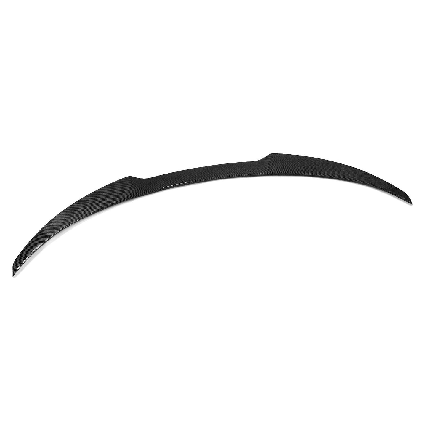1x Rear Trunk Spoiler Lip Wing Fit For Tesla Model Y 2020-2023 Carbon Fiber Look