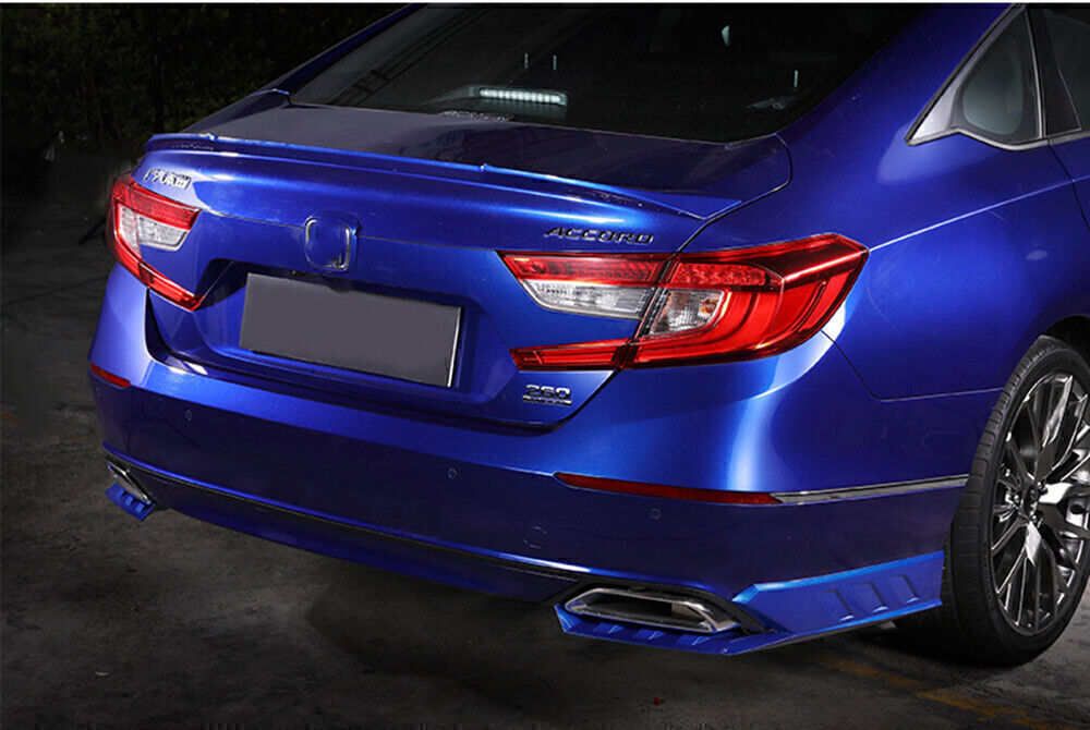 1Set Blue Rear Bumper Side Moulding Cover Trim For Honda Accord 10th 2018-2020