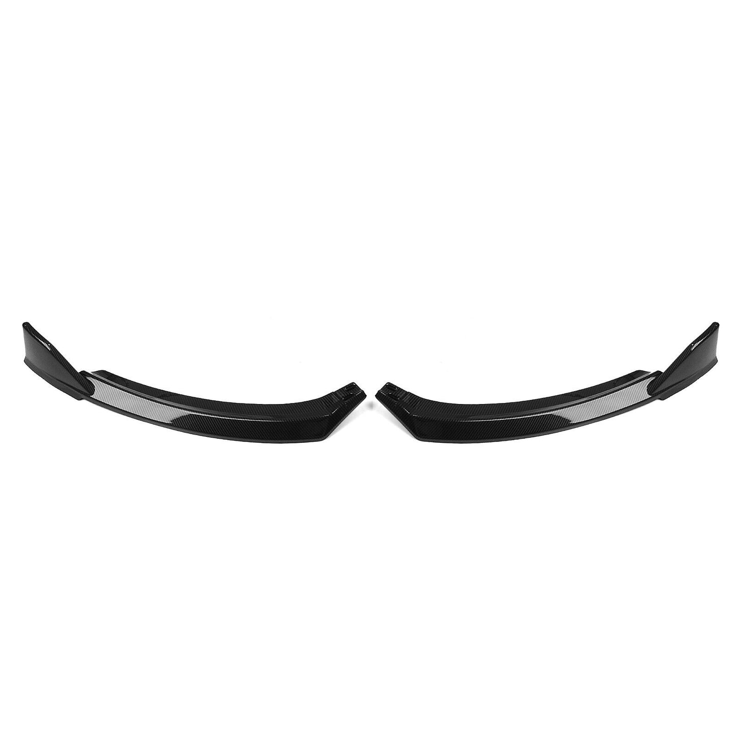 1 Set Front Bumper Spoiler Splitter For Toyota GR86 2022-2023 Carbon Fiber Look