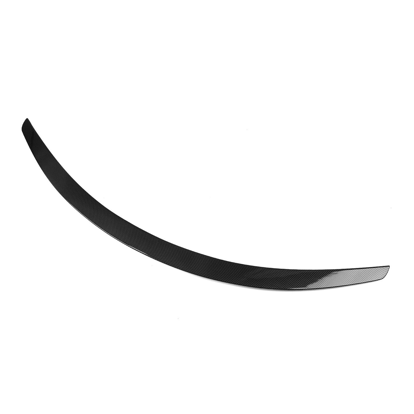 1x Rear Trunk Spoiler Lip Wing Fit For Tesla Model S 2012-2022 Carbon Fiber Look