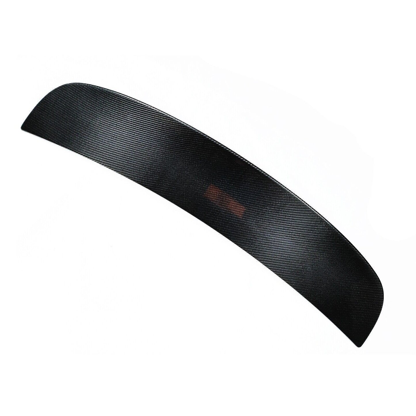 1Pc Real Carbon Fiber Rear Trunk Spoiler Wing Lip For Tesla Model X 2016-2022