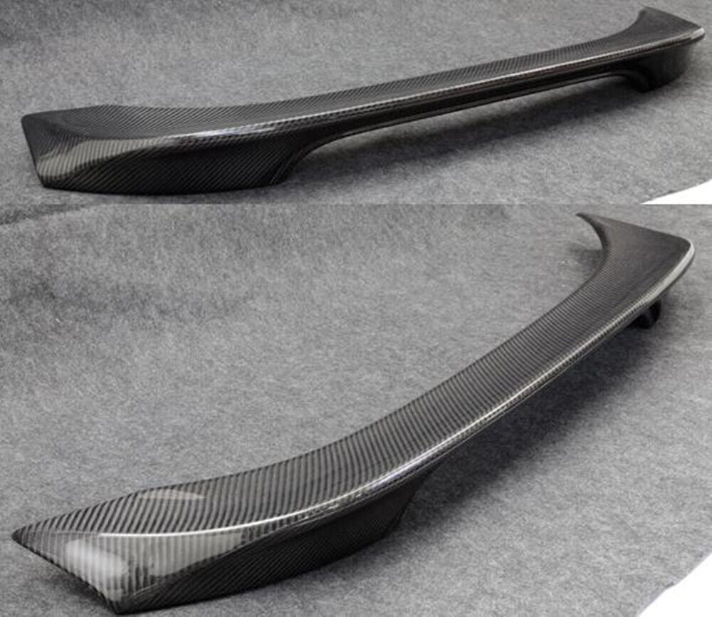 1Pc Rear Trunk Spoiler Wing Lip For Toyota GT86 Subaru BRZ 2013-17 Carbon Fiber