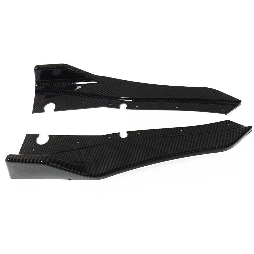 Rear Bumper Diffuser Lip+Side Splitter Corner fits Infiniti Q50 2018-2021 W/Led