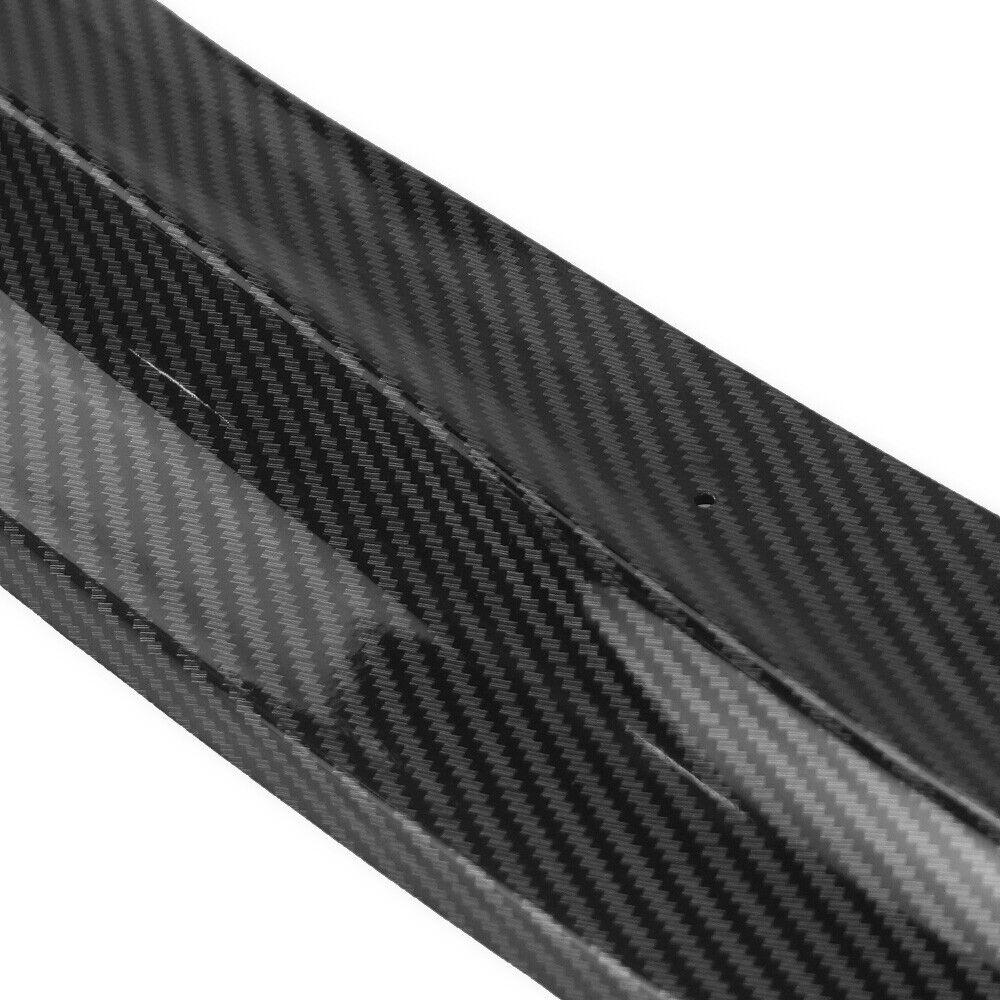 fits Subaru Impreza WRX 2015-2020 Front Bumper Spoiler Splitter Lip Carbon Look