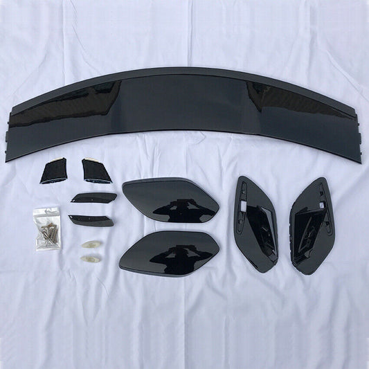 Black Rear Trunk Spoiler Wing Kit fits Mercedes W177 A220 A250 A35 ED1 Style