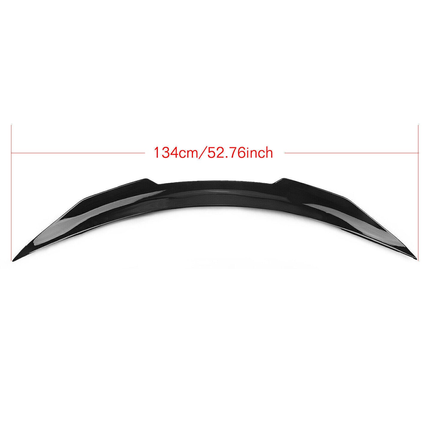 Gloss Black Rear Trunk Spoiler Wing Lip fits Infiniti G37 2Door PSM 2008-2015