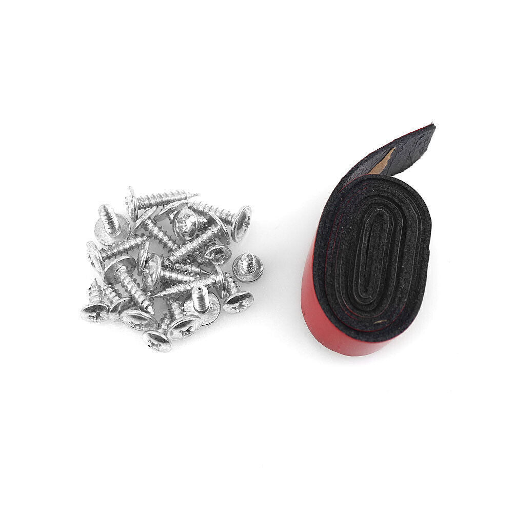 3pcs Carbon Fiber Look Front Bumper Spoiler Splitter fits Cadillac ATS 2015-2018