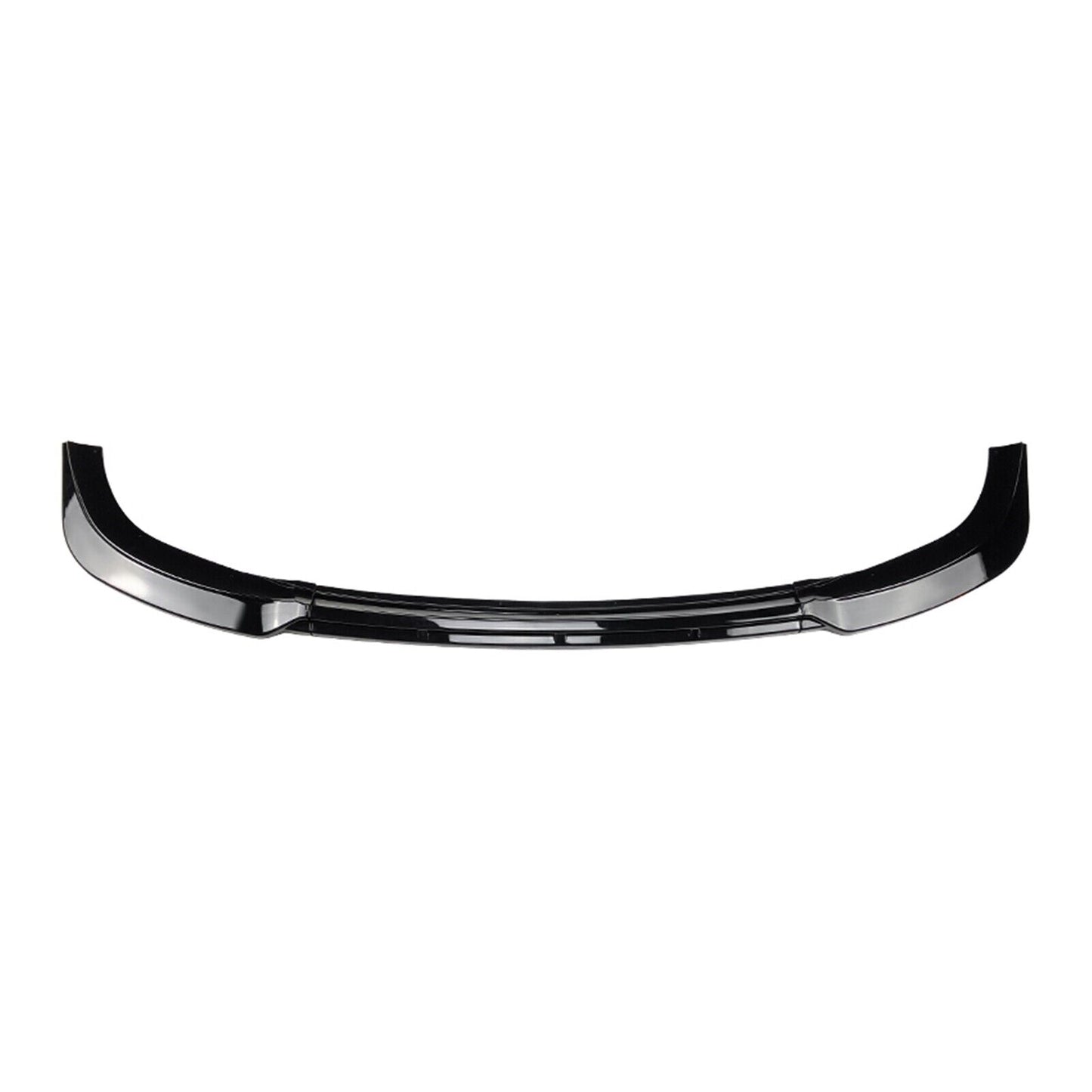 Gloss Black Front Bumper Spoiler Lip Splitter fits Hyundai I30 MK2 2012-2017
