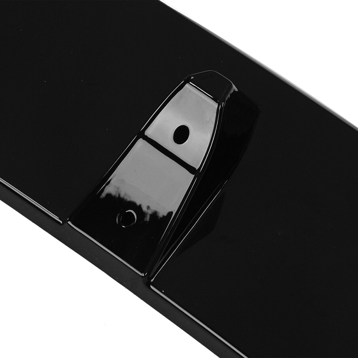 Gloss Black Front Spoiler Lip Splitter Kit fits Tesla Model Y 2020-2023 4PCS