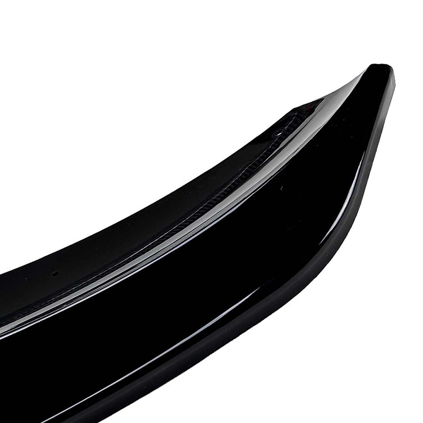 Gloss Black Front Bumper Spoiler Lip fits Mercedes Benz GLC X253 C253 2016-2019