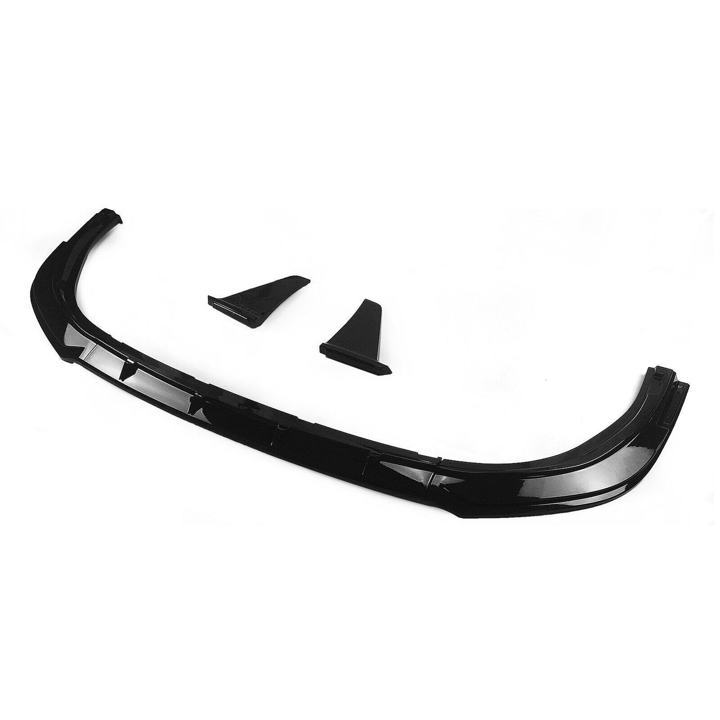 Gloss Black Front Bumper Spoiler Lip fits Toyota Camry SE XSE 2018-2024 Sport