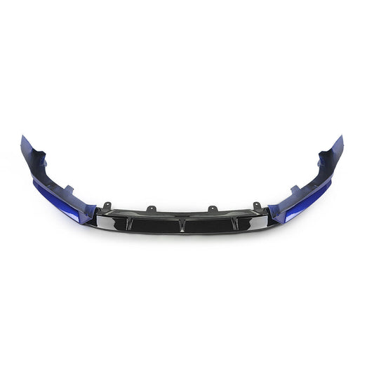 YOFER Style Front Splitter Lip fits 2018-2020 10th Gen Honda Accord Blue 3pcs