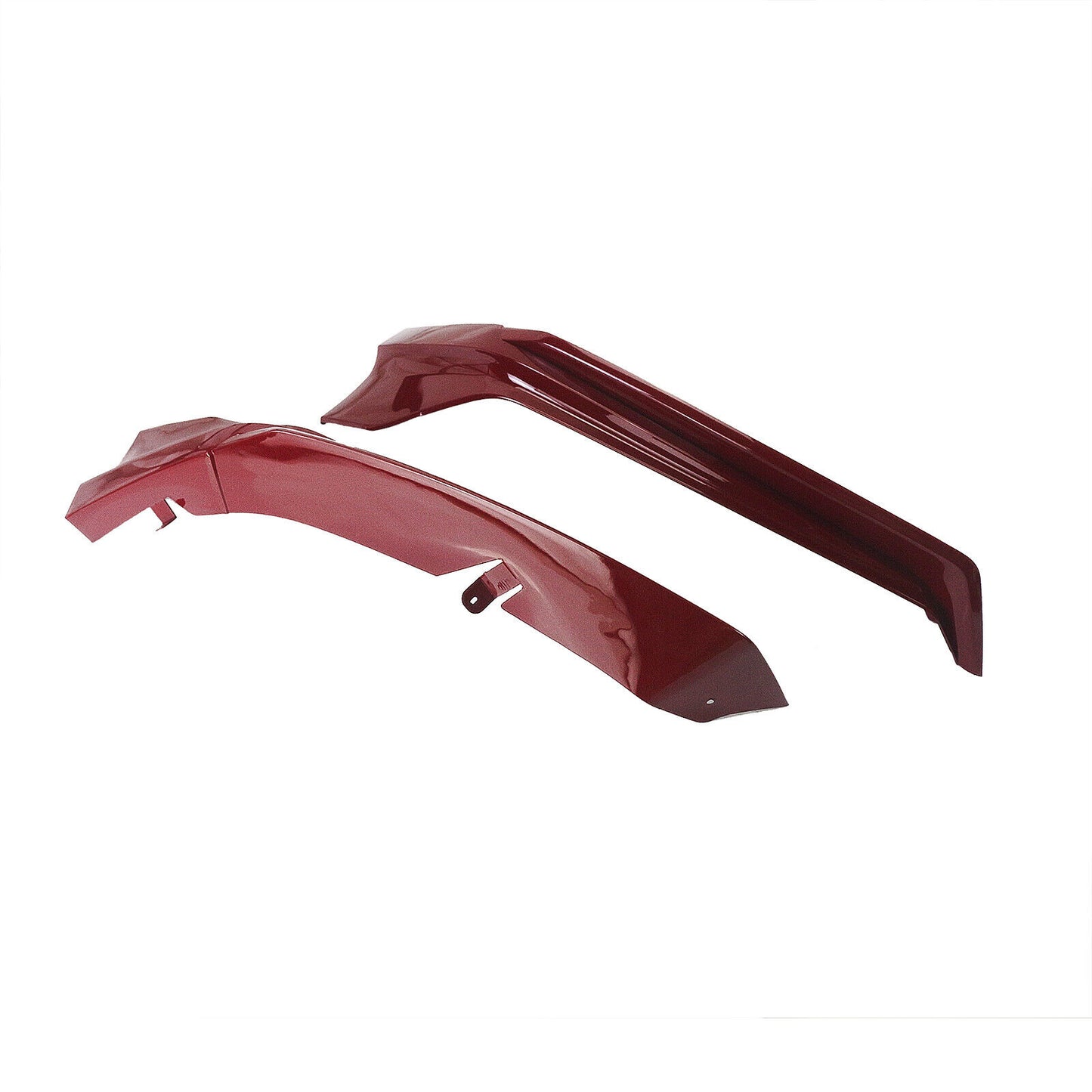 fits Honda Accord YOFER 2021-2022 Front Bumper Splitter Spoiler Lip Black + Red