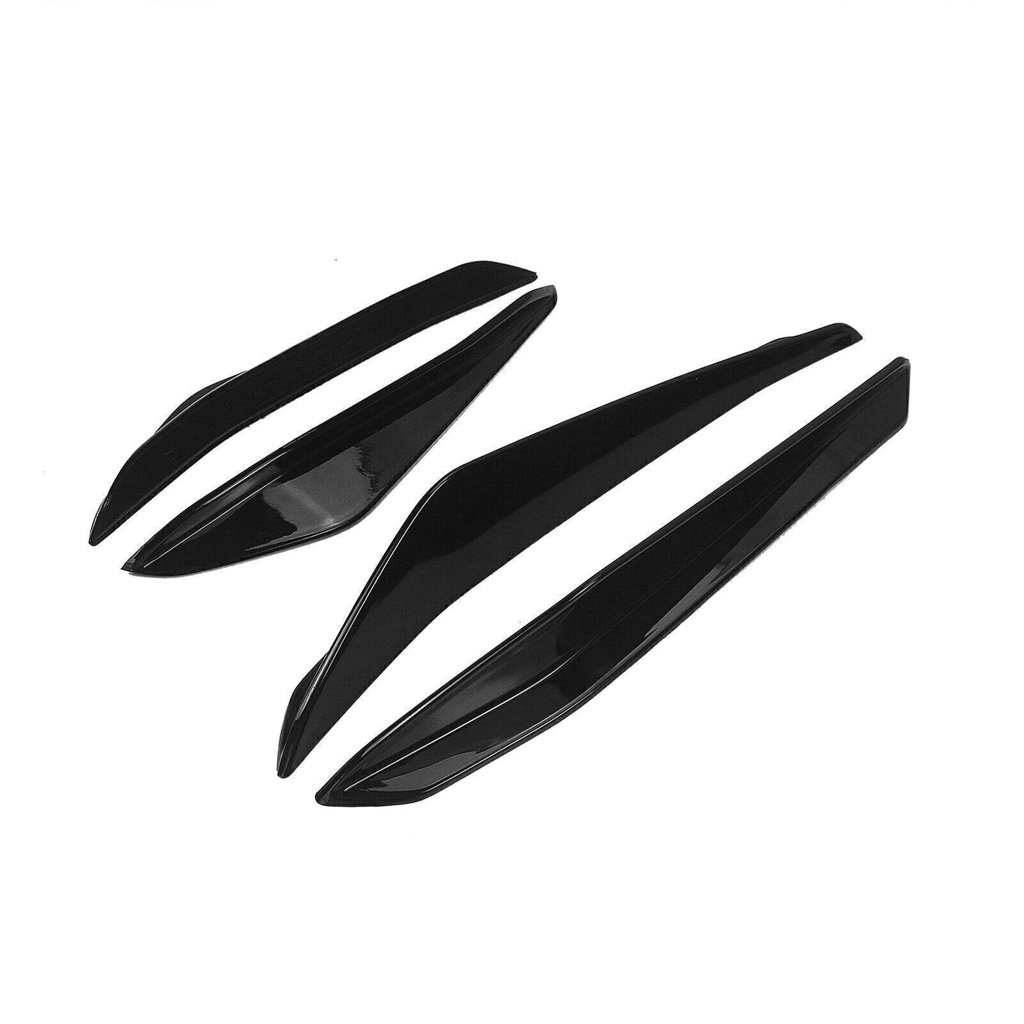 Black Side Splitter Front Spoiler Air Vent Light Lamp fits Honda Accord 2021-2022