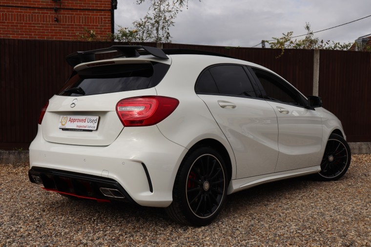 Fits Mercedes A45 A Class W176 Gloss Black Boot Roof Spoiler 2012-2018
