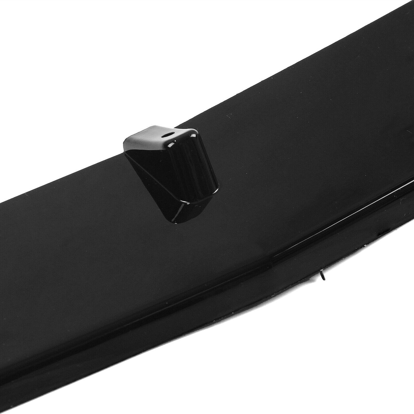 Front Bumper Spoiler Lip fits Benz A Class W176 A45 AMG 2015-2018 Sport Black uk