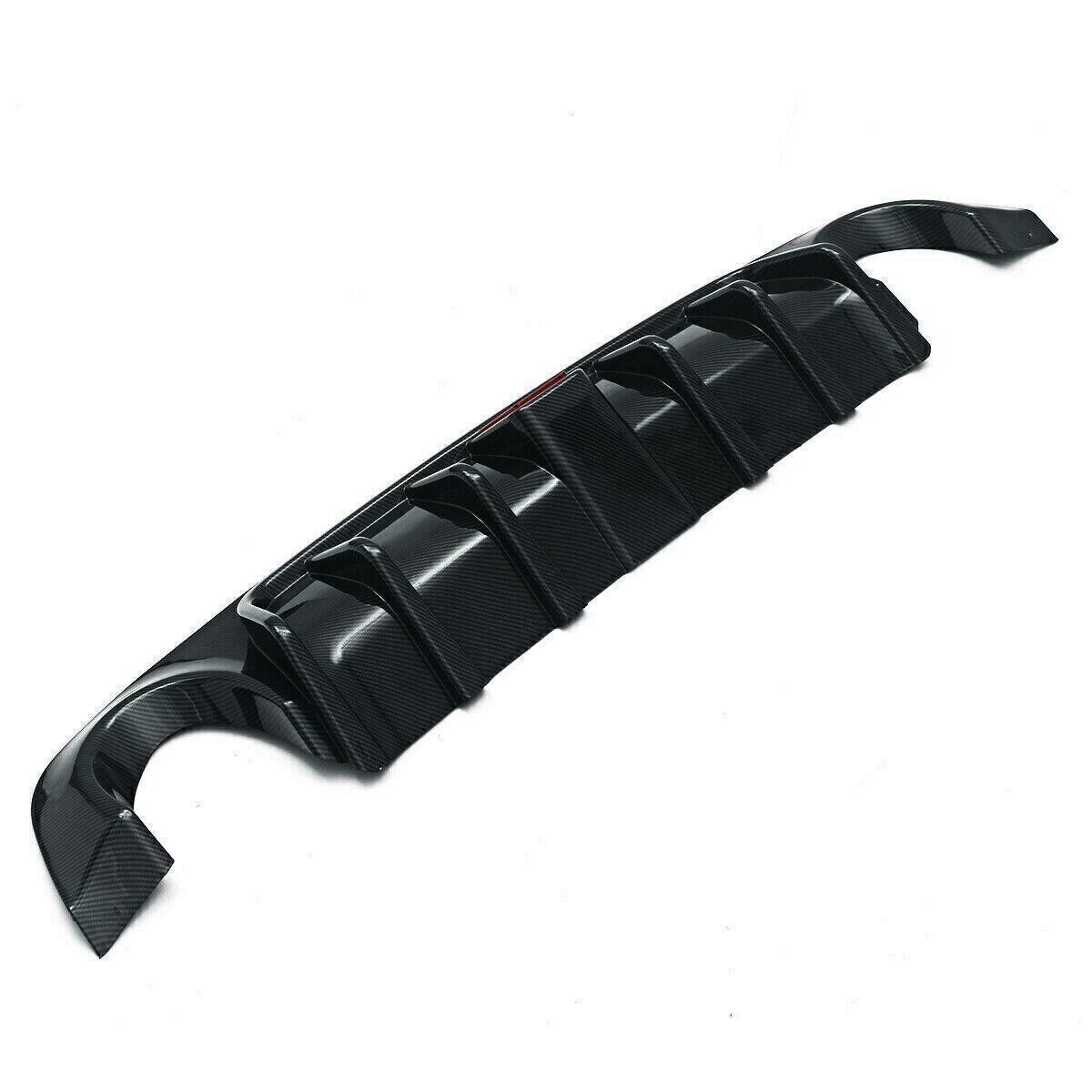 Rear Bumper Diffuser Lip+Side Splitter Corner fits Infiniti Q50 2018-2021 W/Led