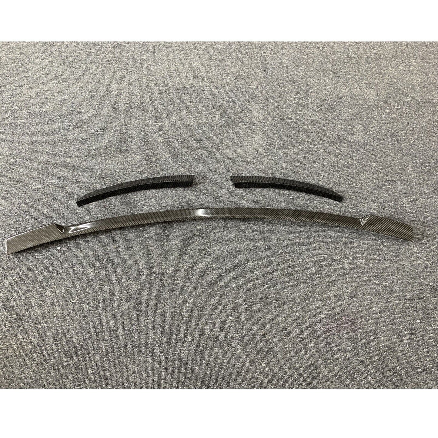 Real Carbon Fiber Rear Trunk Spoiler Lip Body Kit fits Audi R8 V8 V10 2016-2019