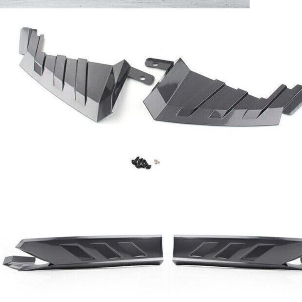 Rear Bumper Side Cover Trim Kit Silver fits Honda Accord 10th 2018-2020