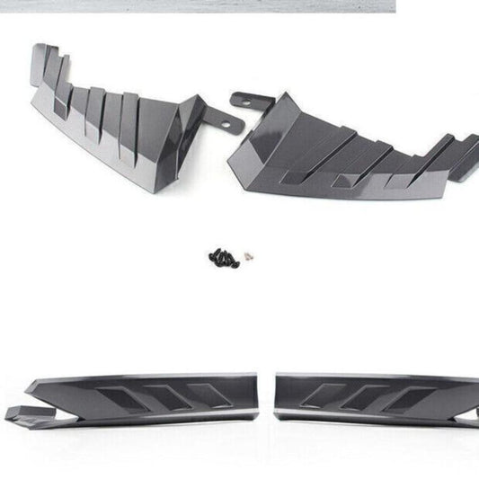 Rear Bumper Side Cover Trim Kit Silver fits Honda Accord 10th 2018-2020