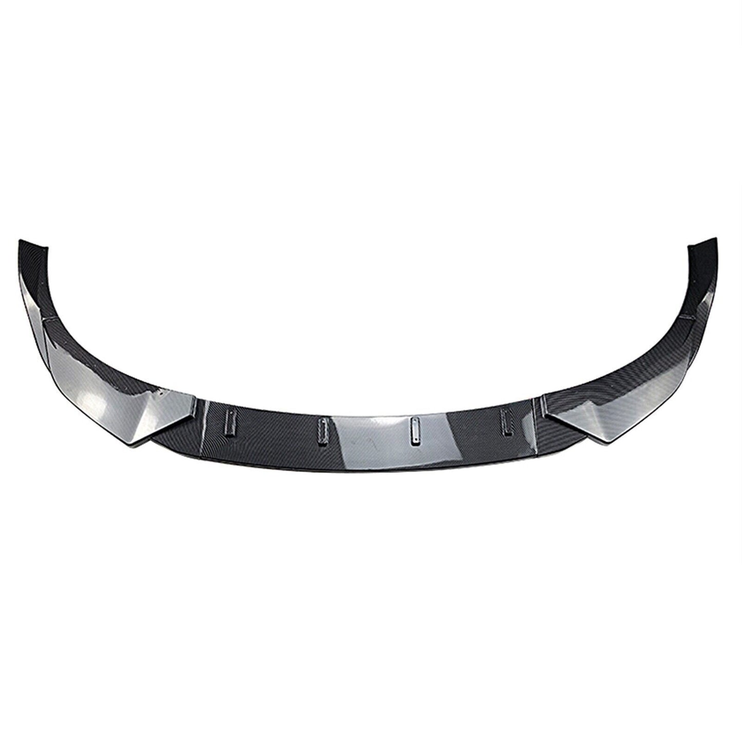 Carbon Style Front Bumper Spoiler Lip Splitter fits Hyundai I30N MK3.5 2020-2022