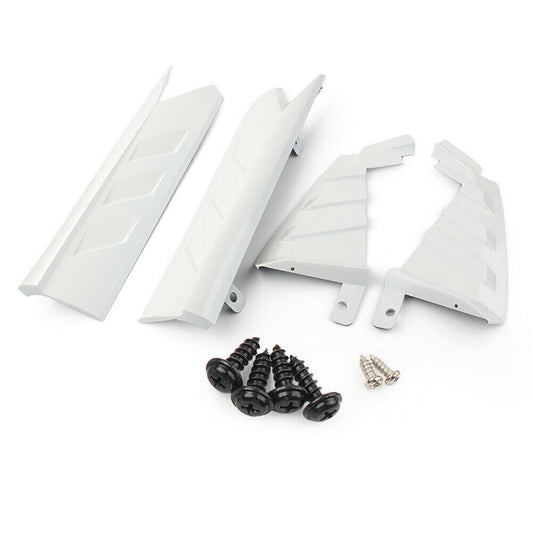 4pcs White Rear Bumper Side Moulding Cover Trim fits Honda Accord 10th 2018-2020