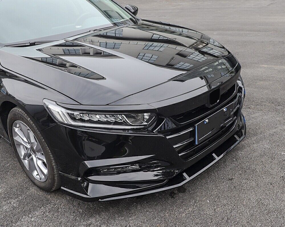 Front Bumper Spoiler Black Surround Molding Cover Trim fits Honda Accord 2018-20