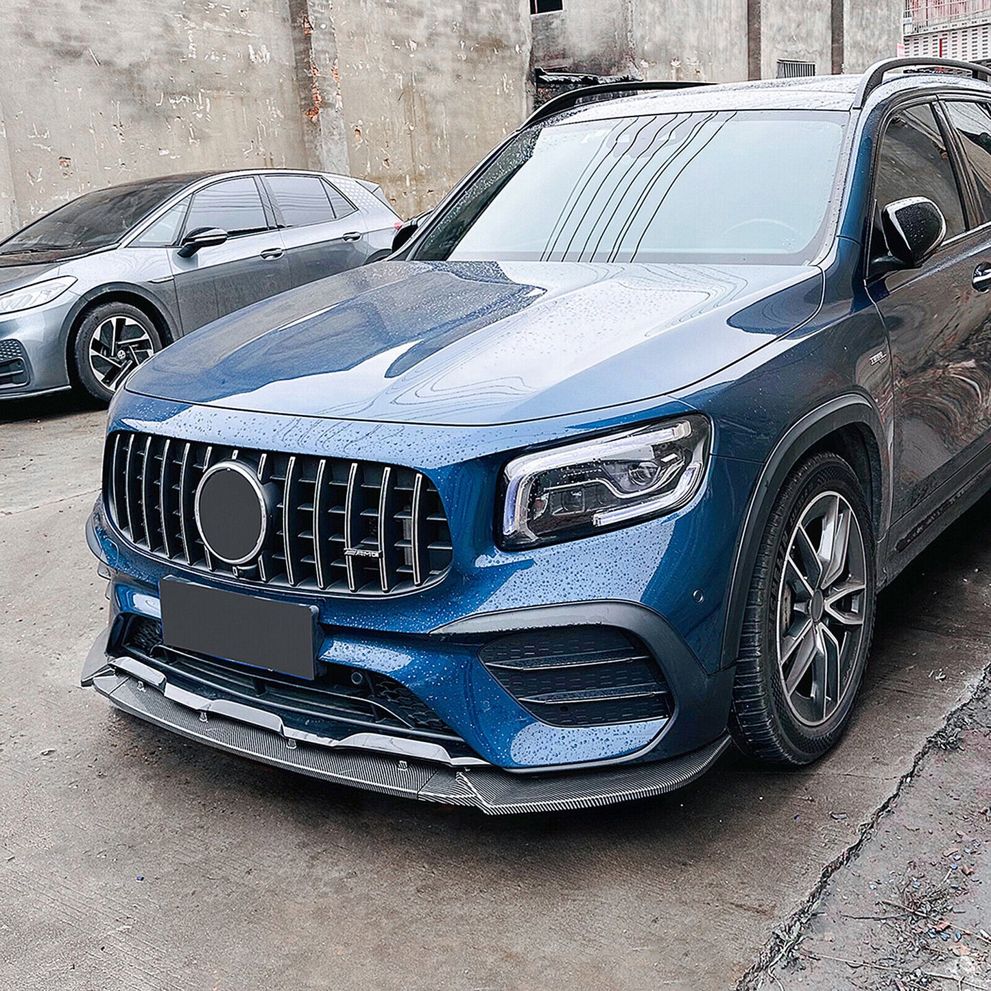 Front Bumper Spoiler Lip Splitter fits Benz GLB180 200 220 35 AMG 20-23 CB Look