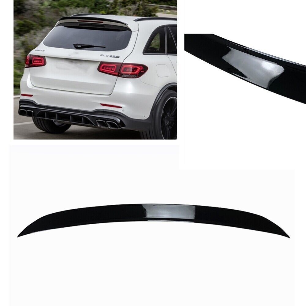 Gloss Black Rear Trunk Spoiler fits Mercedes-Benz X253 GLC200 GLC43 AMG 2016-2022