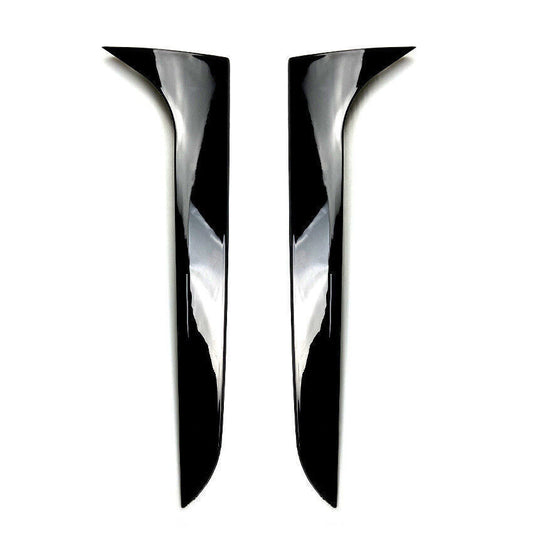 Rear Window Side Spoiler Canard Splitter Trim fits Audi A4 B8 Allroad Avant 09-16