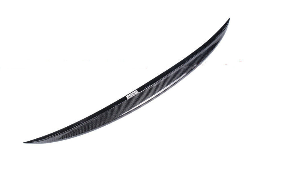 Carbon Fiber Rear Trunk Spoiler Lip Black fits 2012+ Volvo S60 T4 T5 T6 4Dr Sedan