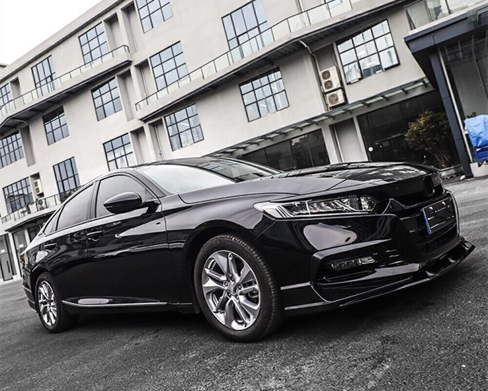 Front Bumper Spoiler Black Surround Molding Cover Trim fits Honda Accord 2018-20