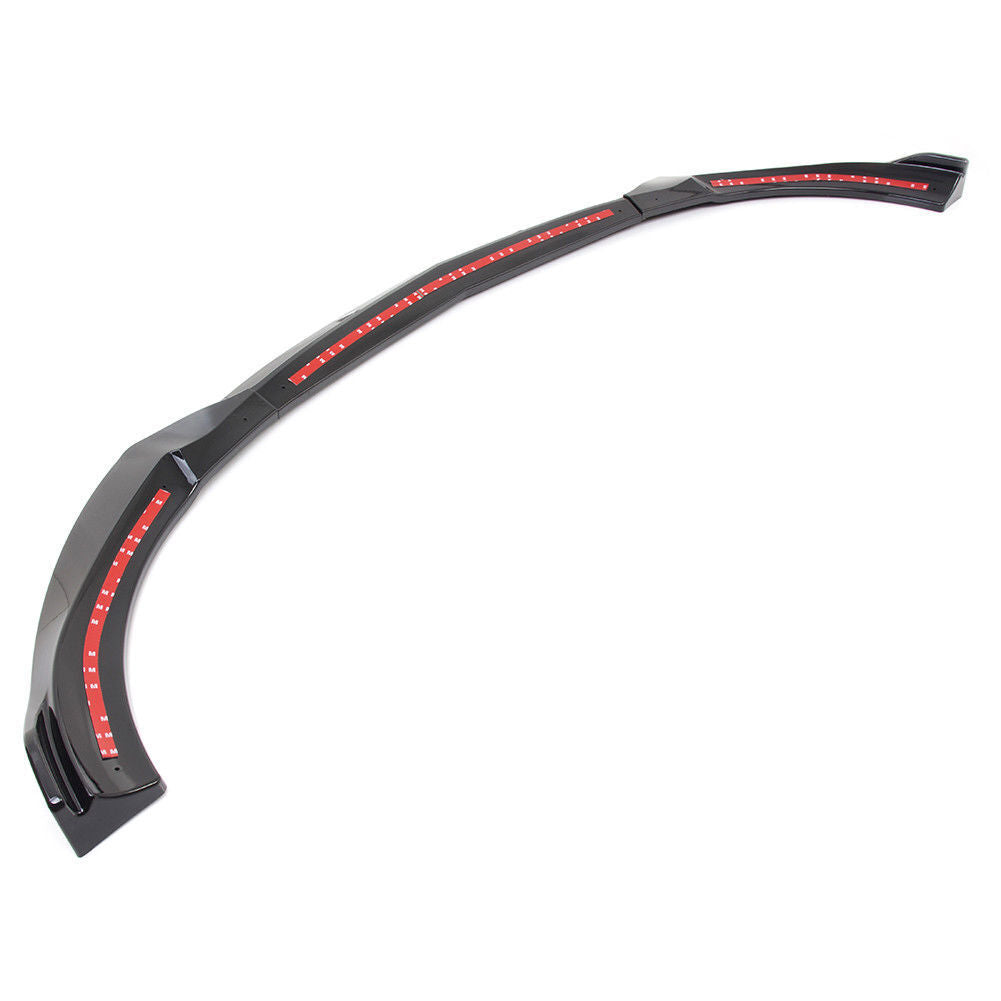 Front Bumper Splitter Spoiler Lip fits 2017-2019 Mercedes Benz W213 Sport
