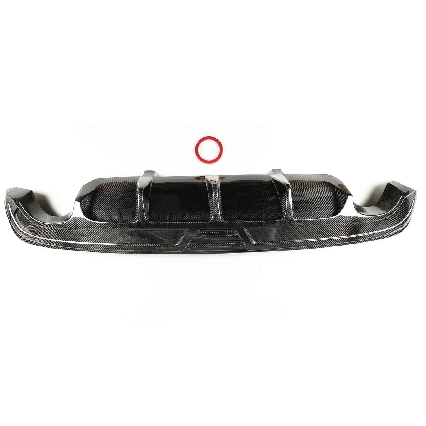 Carbon Fiber Rear Bumper Diffuser Lip fits NISSAN ALTIMA 2016-2019 2017 Black