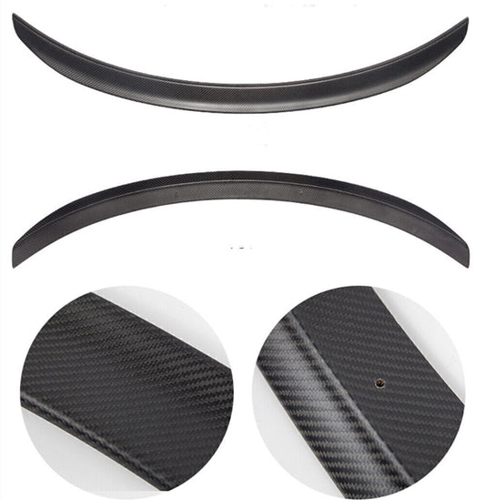 Black Rear Trunk Wing Spoiler Wing Lip Matte fits Tesla Model 3 YG 2017-2023 2018