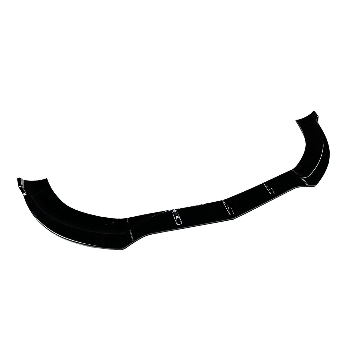Front Bumper Spoiler Lip fits Benz CLS Class C218 X218 CLS550 14-17 Gloss Black