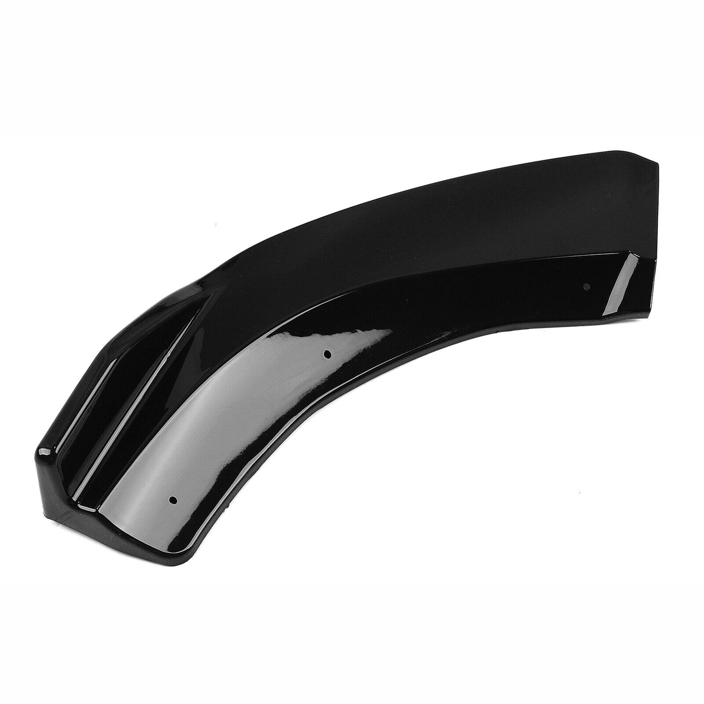 Front Bumper Lip Spoiler fits Mercedes-Benz W204 C200 C250 C300 2008-2014 BLK