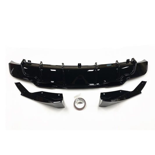 Black Rear Bumper Diffuser Lip Side Splitter Cover fits Tesla Model 3 2017-2023