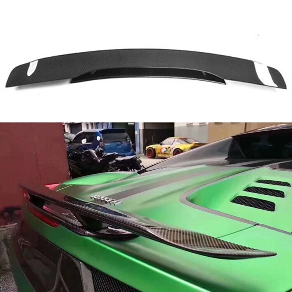Real Carbon Fiber Rear Trunk Spoiler Wing fits Ferrari 458 2010-2015