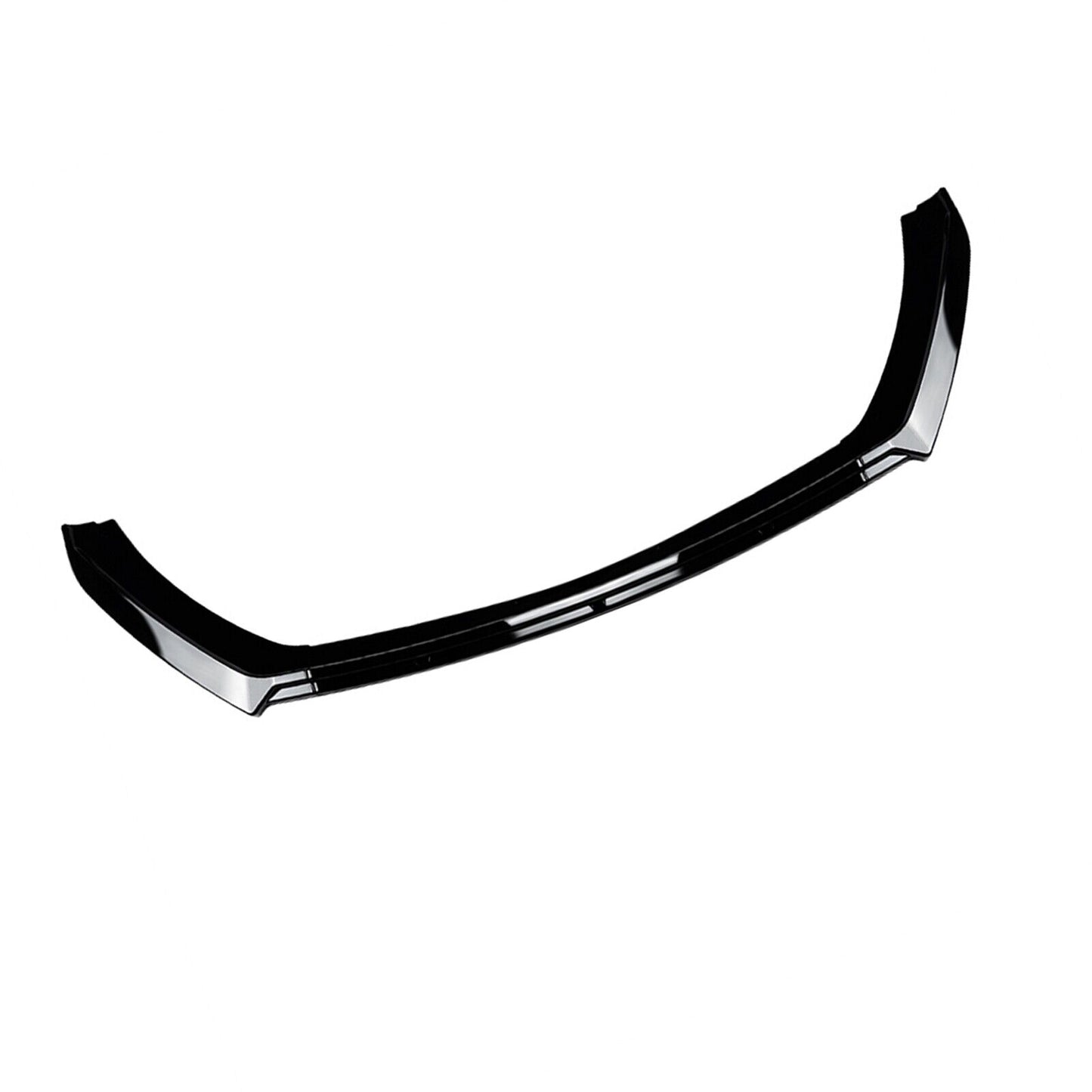 Gloss Black Front Bumper Spoiler Lip Splitter fits Seat Leon MK3.5 2017-2020