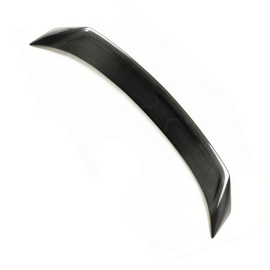 Rear Trunk Spoiler Wing Lip fits Audi A7 S7 RS7 2013-2017 2014 Black Carbon Fiber
