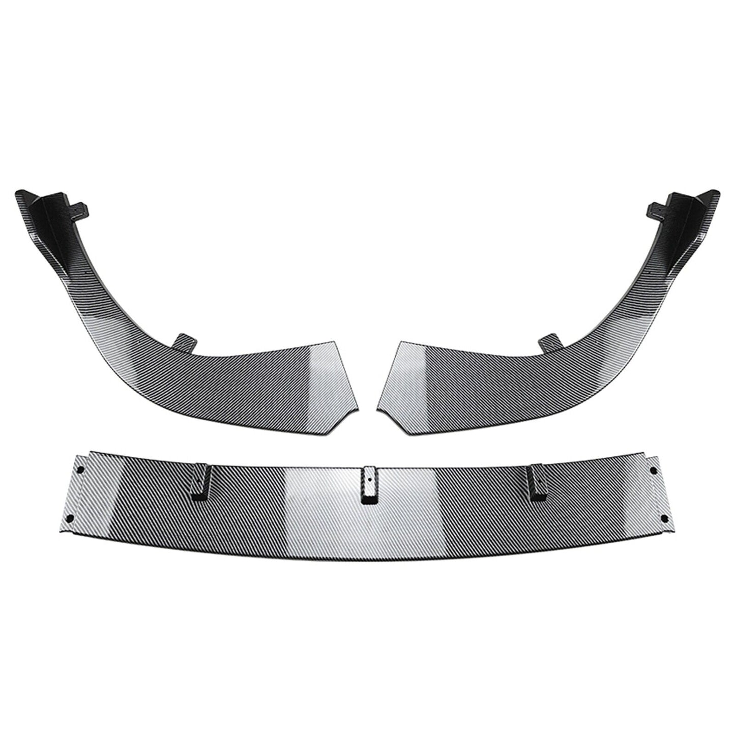 Carbon Fiber Look Front Spoiler Lip Splitter fits Toyota Camry 8th 2018-20 Sport