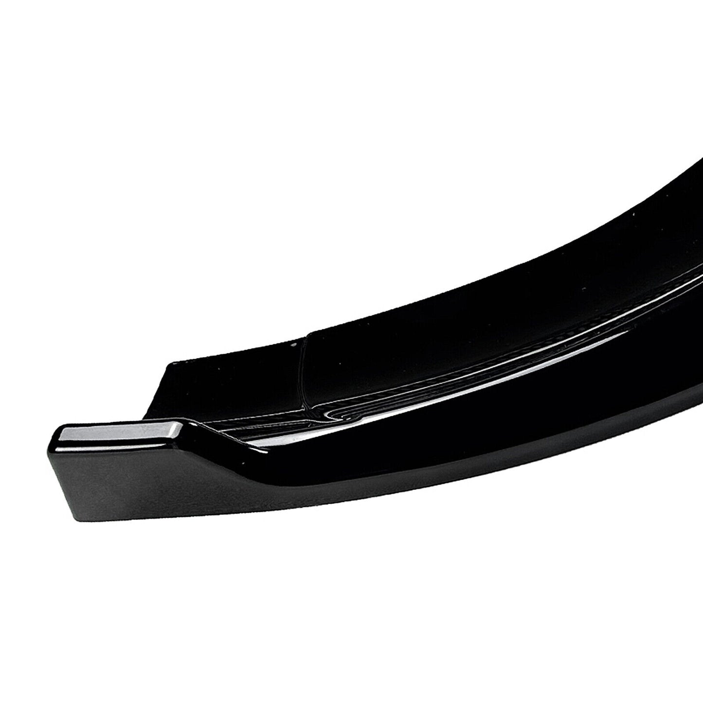 Front Bumper Spoiler Lip fits Benz CLS Class C218 X218 CLS550 14-17 Gloss Black