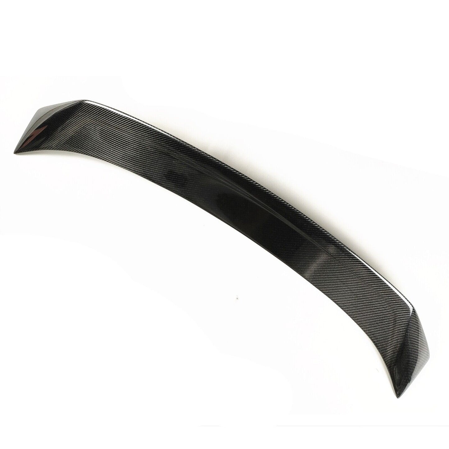 Rear Trunk Spoiler Wing Lip fits Audi A7 S7 RS7 2013-2017 2014 Black Carbon Fiber
