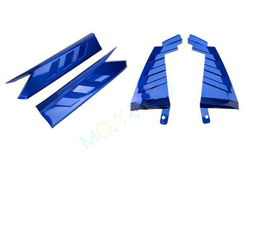 4pcs Blue Rear Bumper Side Moulding Cover Trim fits Honda Accord 10th 2018-2020