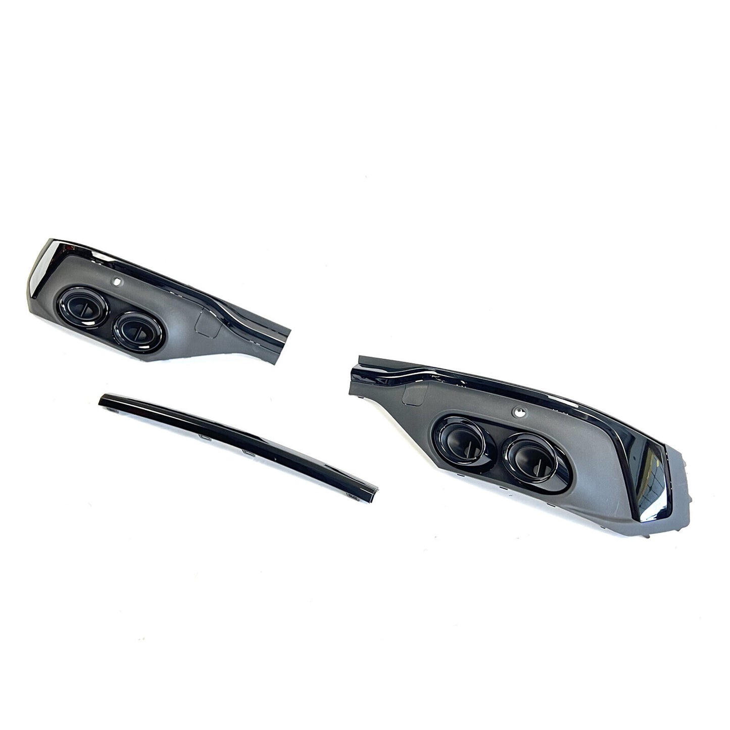 fits Audi Q5 S Line Sportback 2021-2023 Rear Bumper Diffuser Lip Kit Black