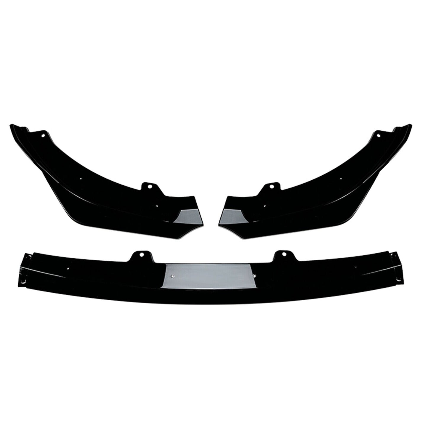 Front Bumper Spoiler Lip Kit Splitter fits Kia Stinger 2018-2024 Gloss Black