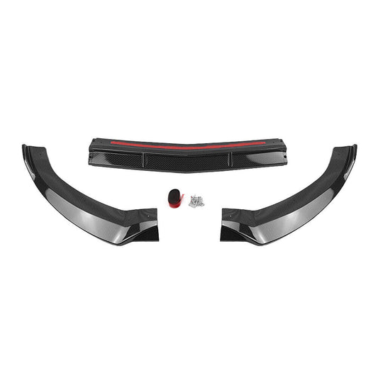 Front Bumper Spoiler Splitter fits 2015-2018 Mercedes Benz C Class W205 Sport