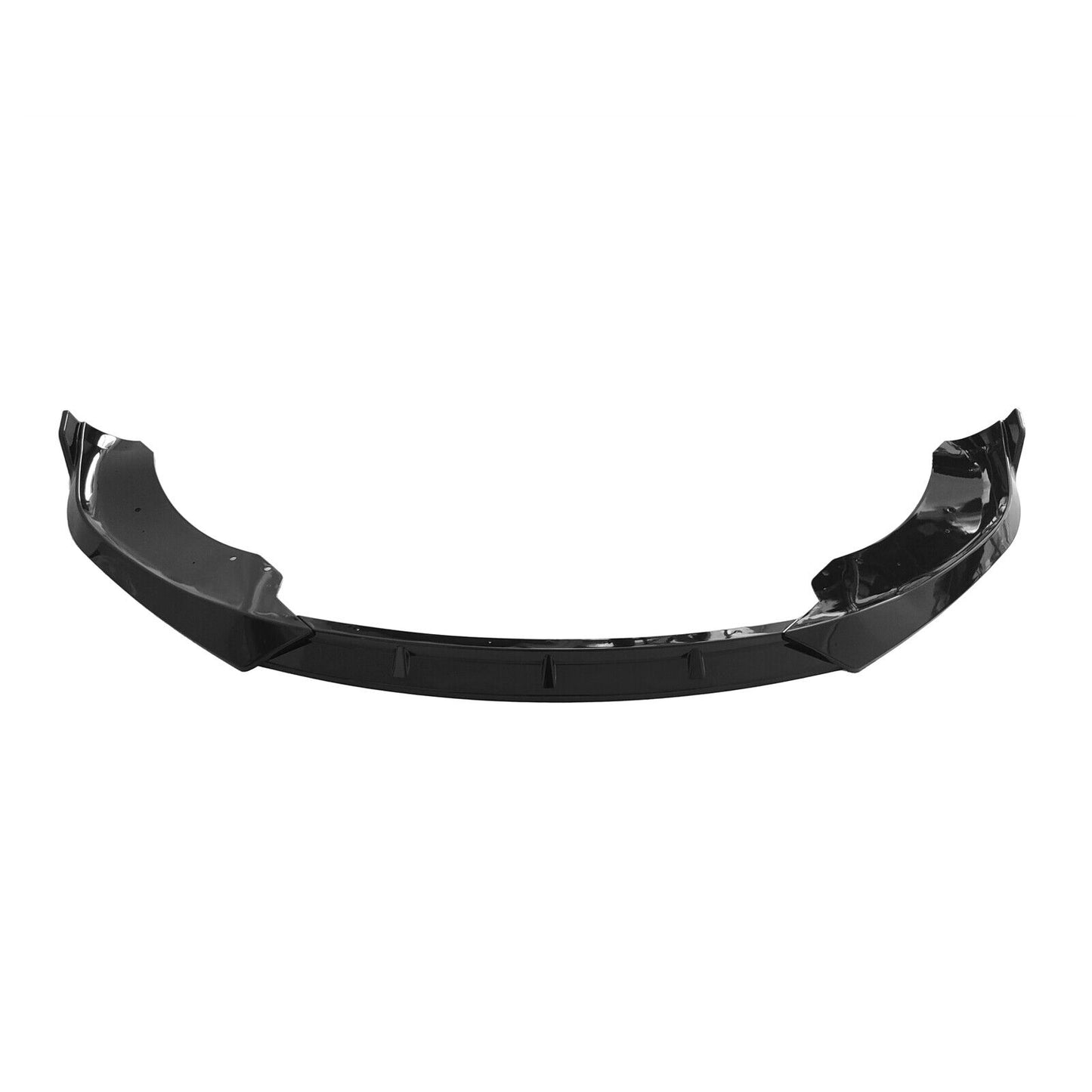 Gloss Black Front Bumper Spoiler Lip Splitter fits Tesla Model S 2021-2023